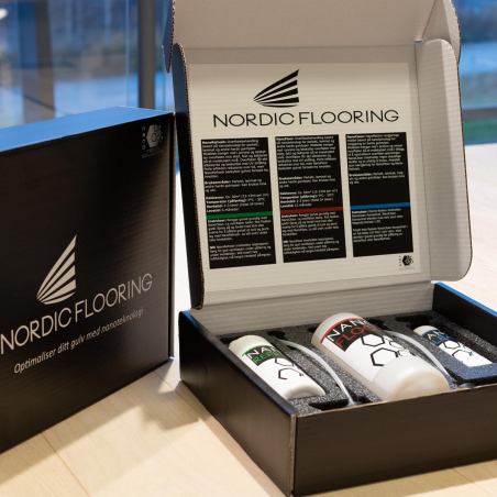 Nordic Flooring Nanofloor pakke (Nanofloor/ refresh og clean)
